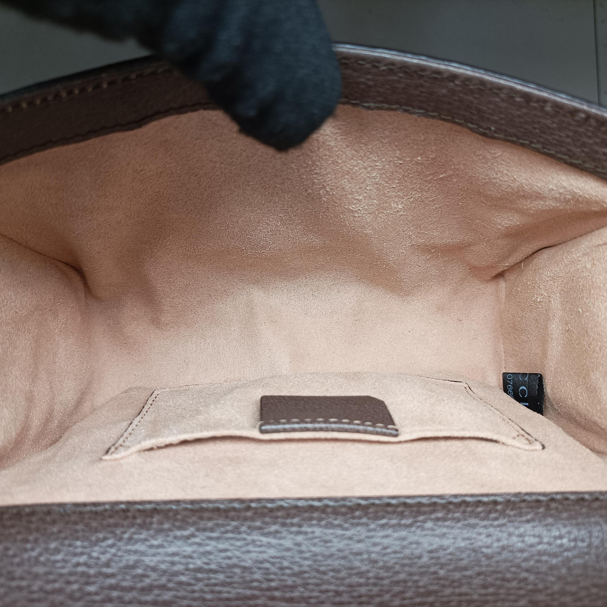 Padlock Brown PVC coated canvas 409487 C021107660パドロック ブラウン PVCコーティングキャンバス 409487 C021107660