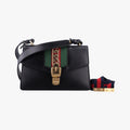 Sylvie Black Leather 421882 D021037629シルヴィ ブラック レザー 421882 D021037629