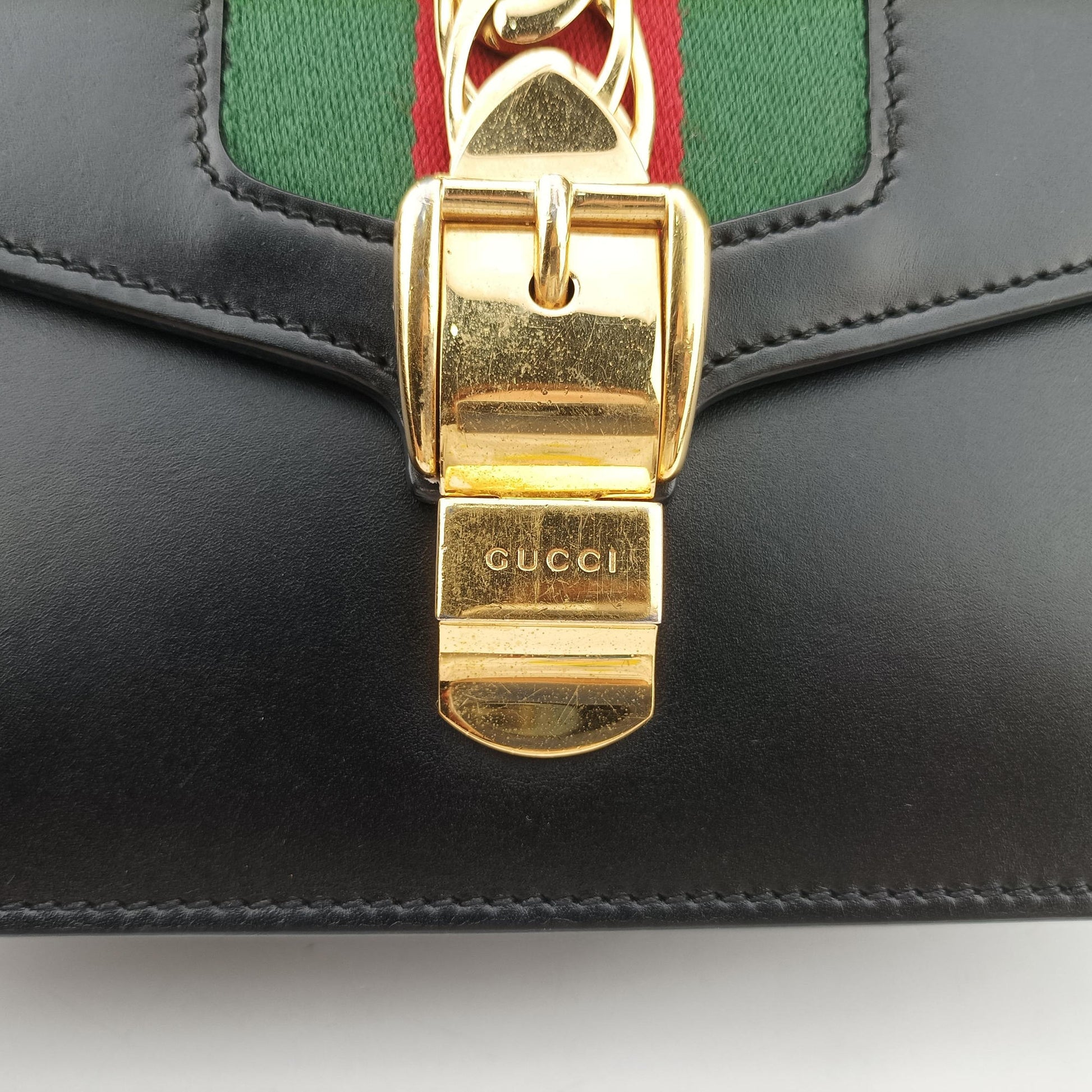 Sylvie Black Leather 421882 D021037629シルヴィ ブラック レザー 421882 D021037629