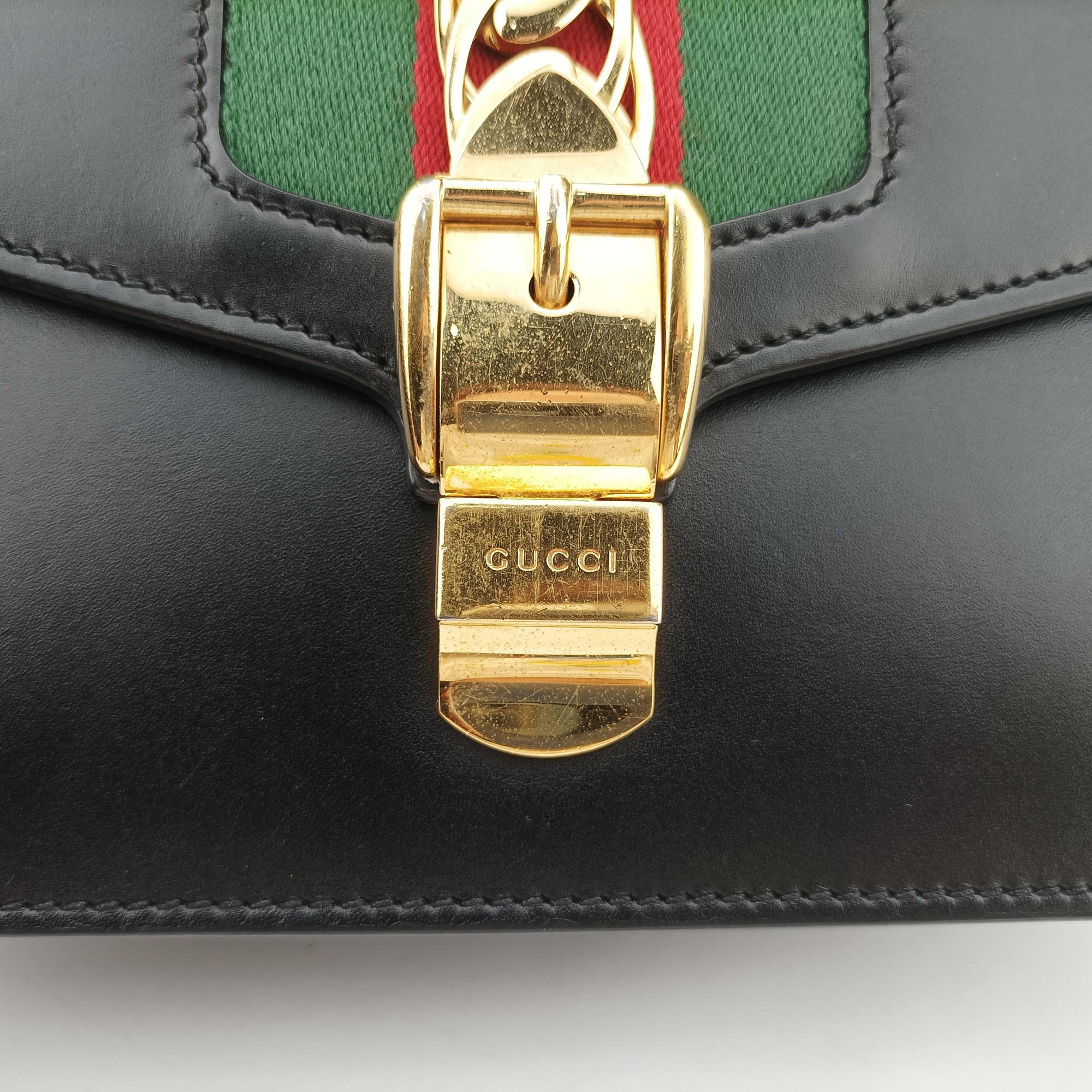 Sylvie Black Leather 421882 D021037629シルヴィ ブラック レザー 421882 D021037629