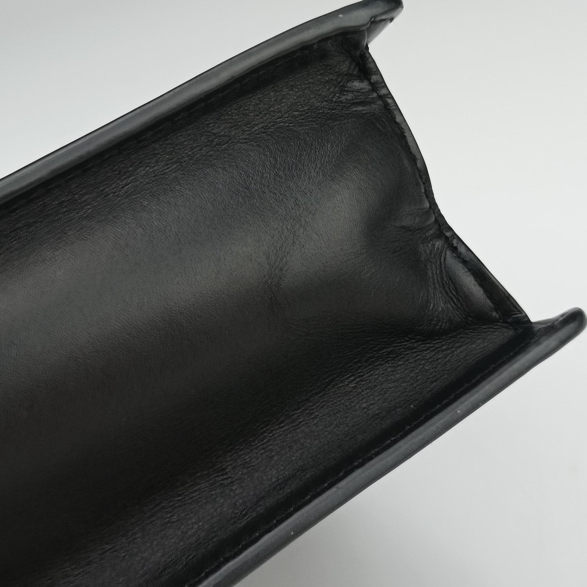 Sylvie Black Leather 421882 D021037629シルヴィ ブラック レザー 421882 D021037629