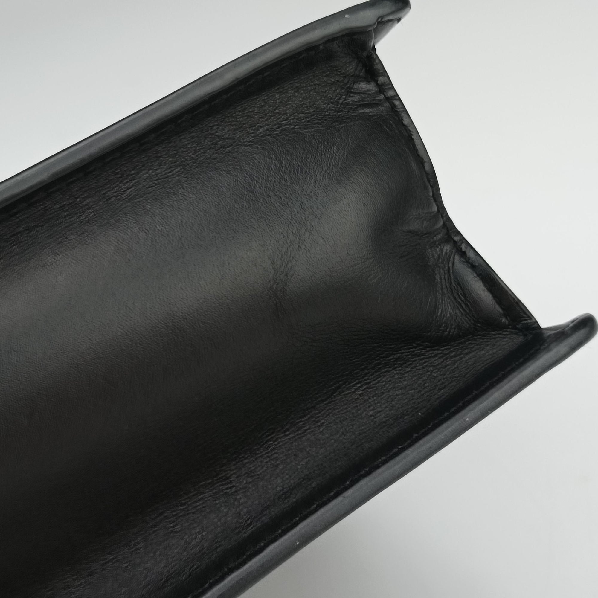 Sylvie Black Leather 421882 D021037629シルヴィ ブラック レザー 421882 D021037629