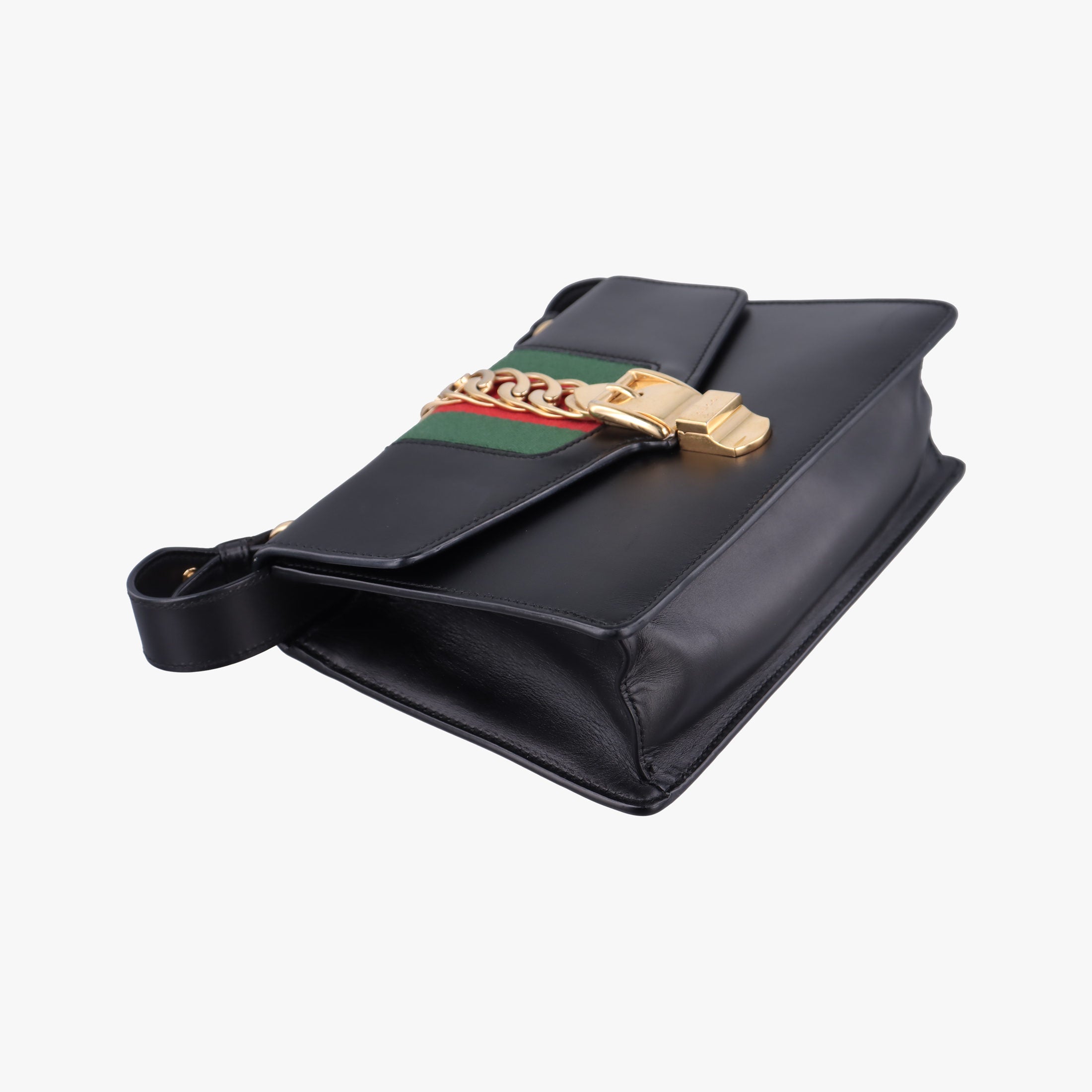 Sylvie Black Leather 421882 D021037629シルヴィ ブラック レザー 421882 D021037629