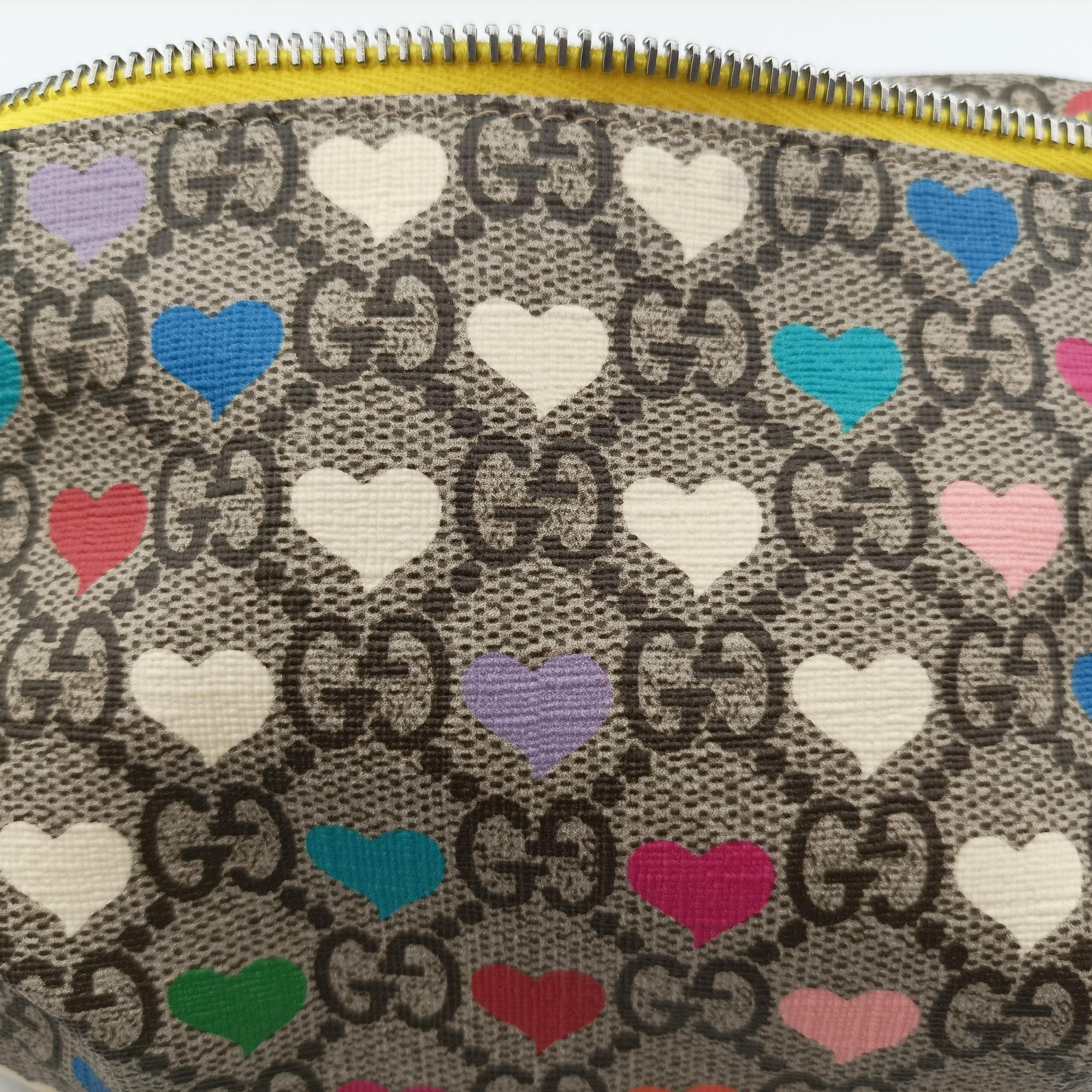 kids GG Top strawberry Print beige×multi PVC coated canvas 502095 C031324356キッズ GG トップ ストロベリー プリント ベージュ×マルチ PVCコーティングキャンバス 502095 C031324356