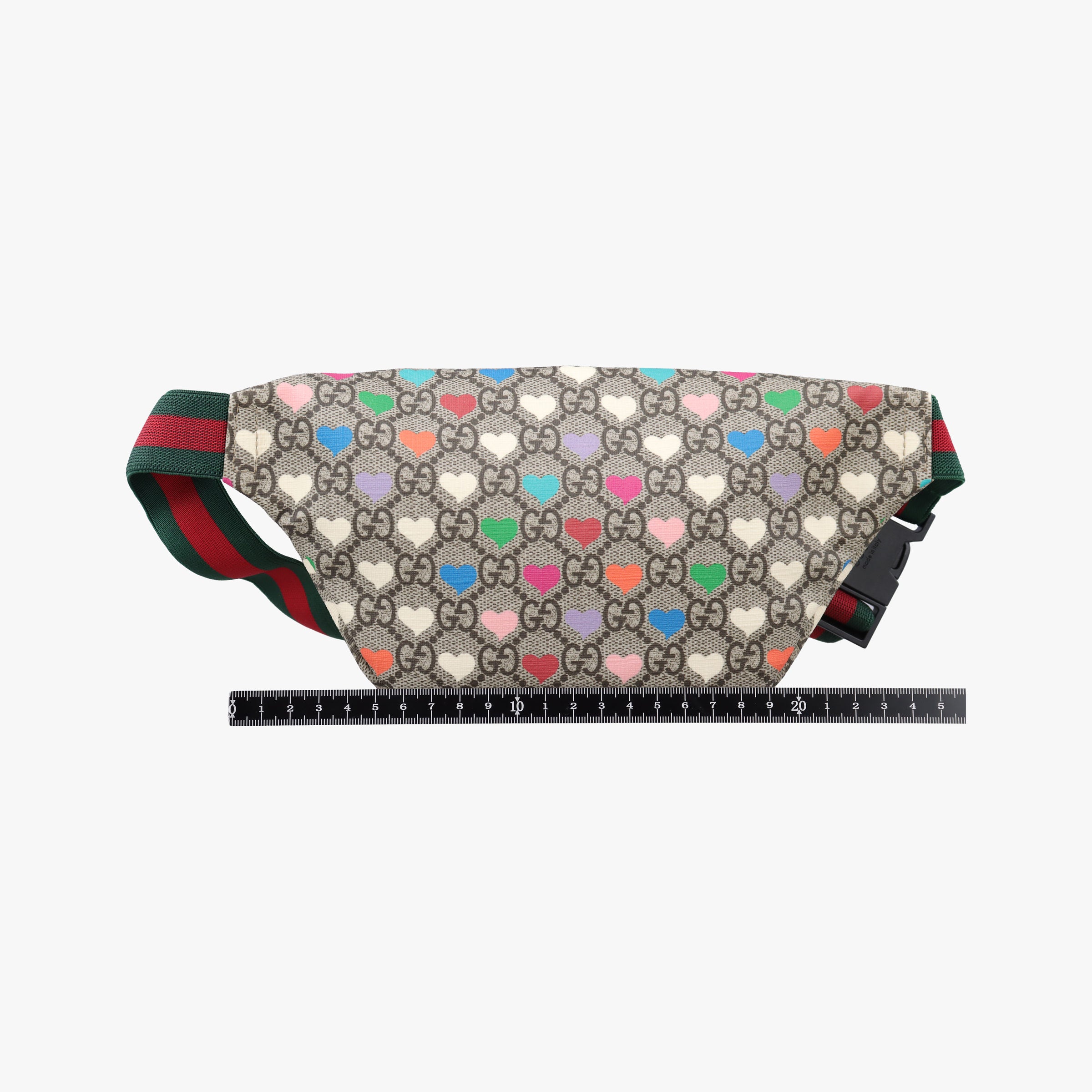 kids GG Top strawberry Print beige×multi PVC coated canvas 502095 C031324356キッズ GG トップ ストロベリー プリント ベージュ×マルチ PVCコーティングキャンバス 502095 C031324356