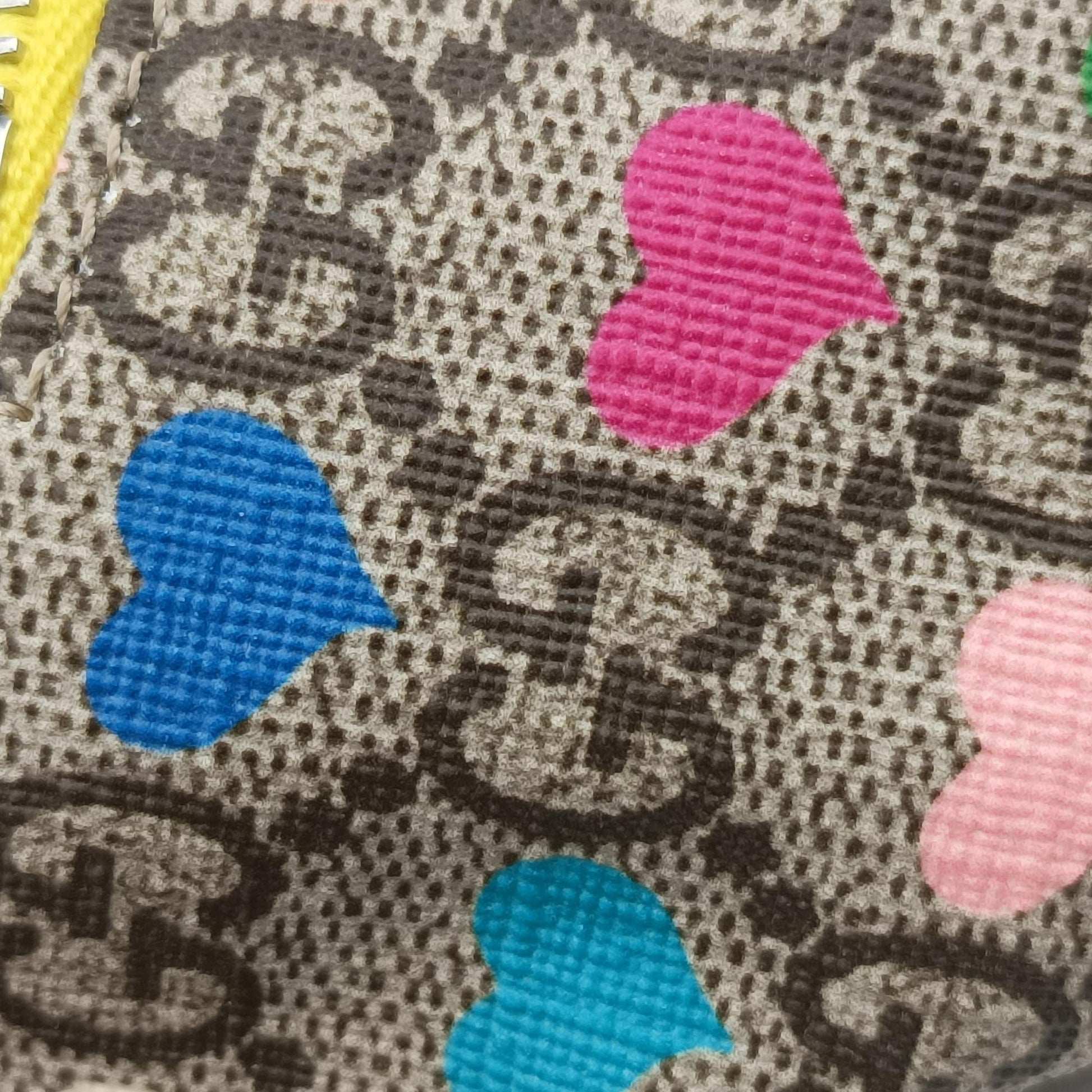 kids GG Top strawberry Print beige×multi PVC coated canvas 502095 C031324356キッズ GG トップ ストロベリー プリント ベージュ×マルチ PVCコーティングキャンバス 502095 C031324356