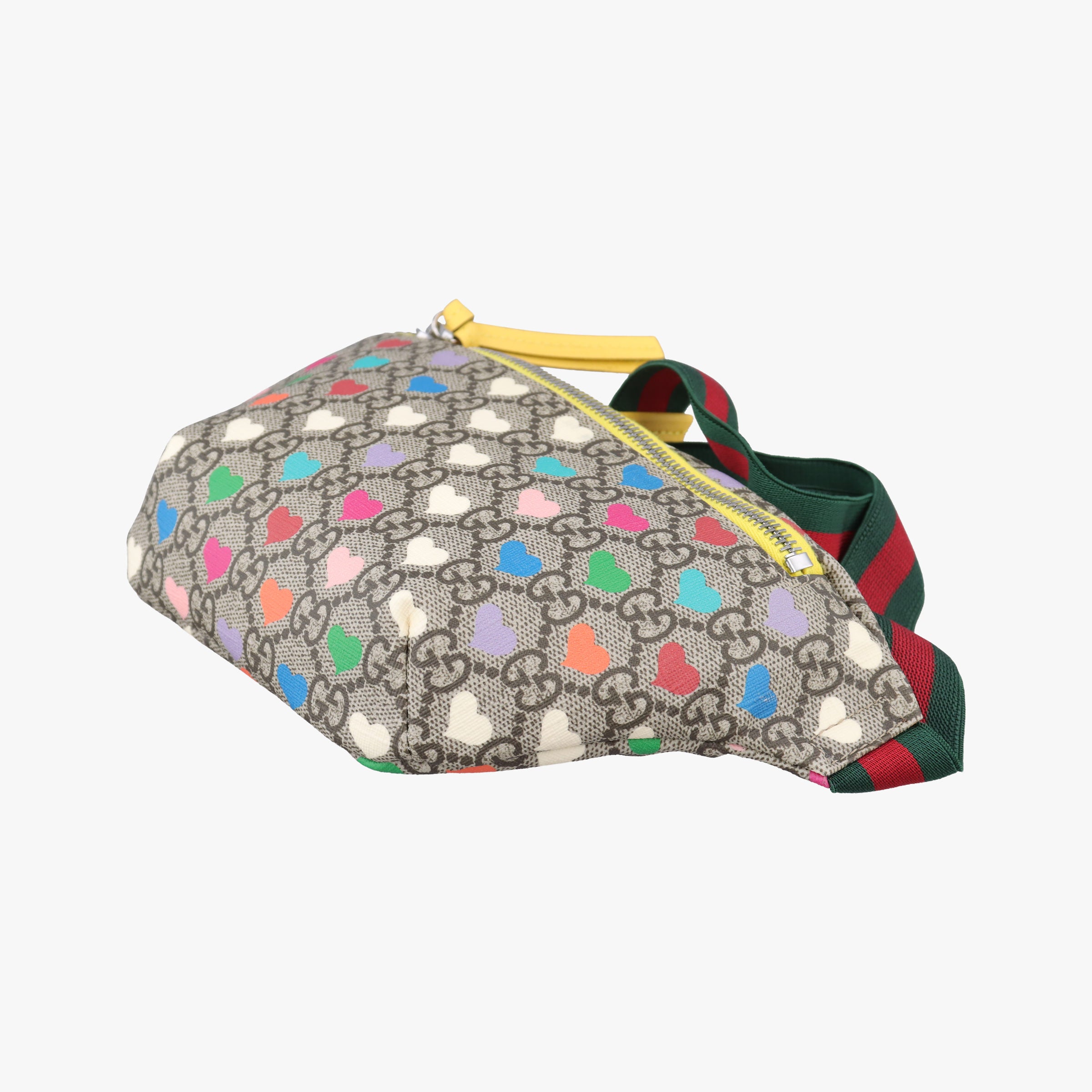 kids GG Top strawberry Print beige×multi PVC coated canvas 502095 C031324356キッズ GG トップ ストロベリー プリント ベージュ×マルチ PVCコーティングキャンバス 502095 C031324356