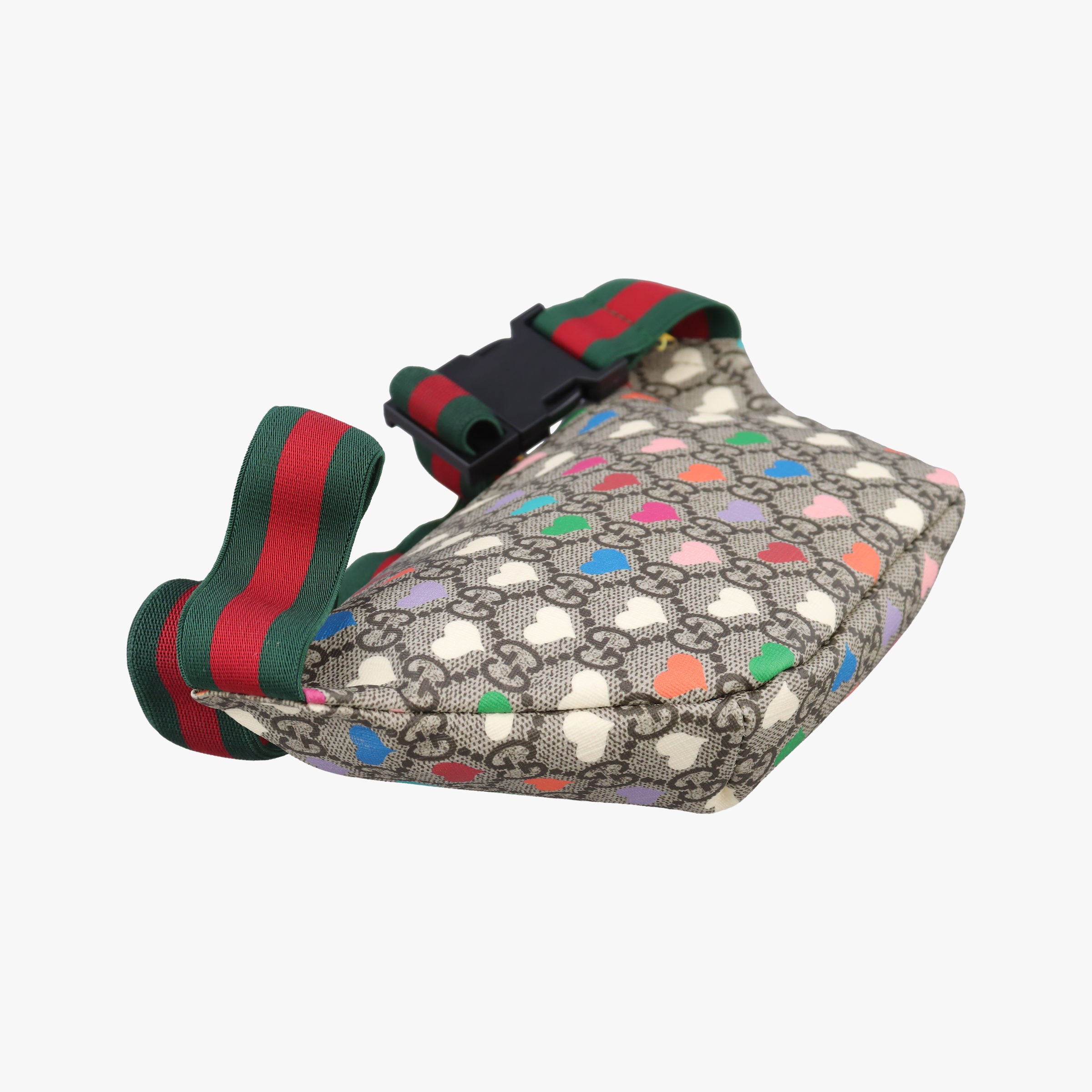 kids GG Top strawberry Print beige×multi PVC coated canvas 502095 C031324356キッズ GG トップ ストロベリー プリント ベージュ×マルチ PVCコーティングキャンバス 502095 C031324356