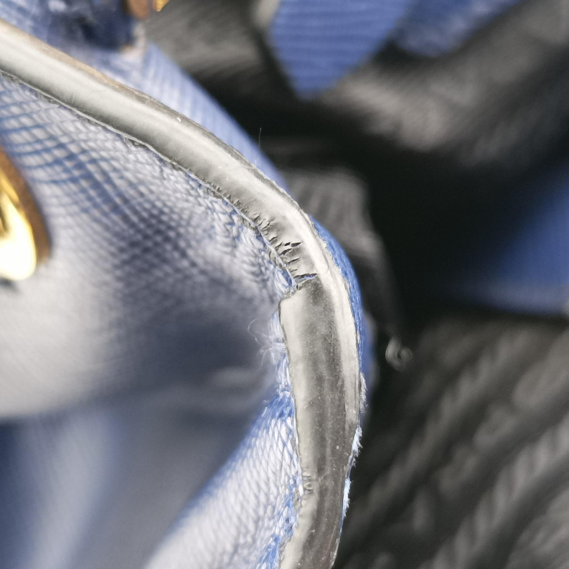 Galleria Blue SAFFIANO Leather BN2274 7 Lガレリア ブルー サフィアーノレザー BN2274 7 L