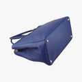 Galleria Blue SAFFIANO Leather BN2274 7 Lガレリア ブルー サフィアーノレザー BN2274 7 L
