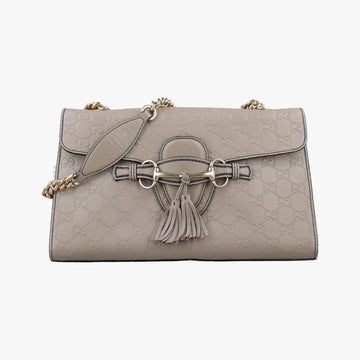 Emily Beige Leather 295402 I017826548エミリー ベージュ レザー 295402 I017826548