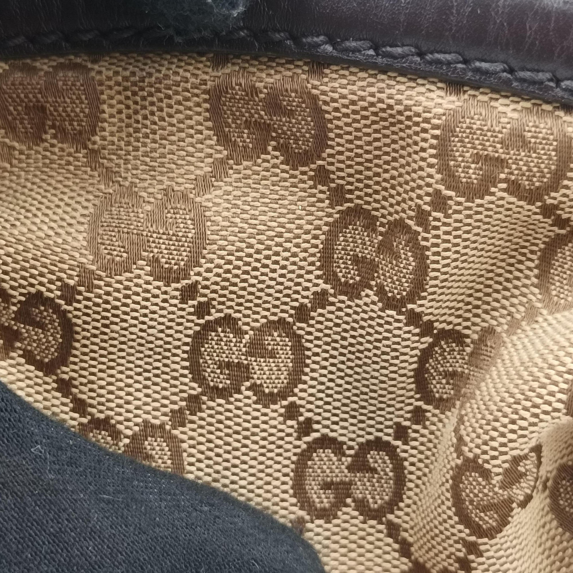 Sukey GUCCISSIMA Beige×Brown canvas 223974 E012774439スーキー ディアマンテ ベージュ×ブラウン キャンバス 223974 E012774439