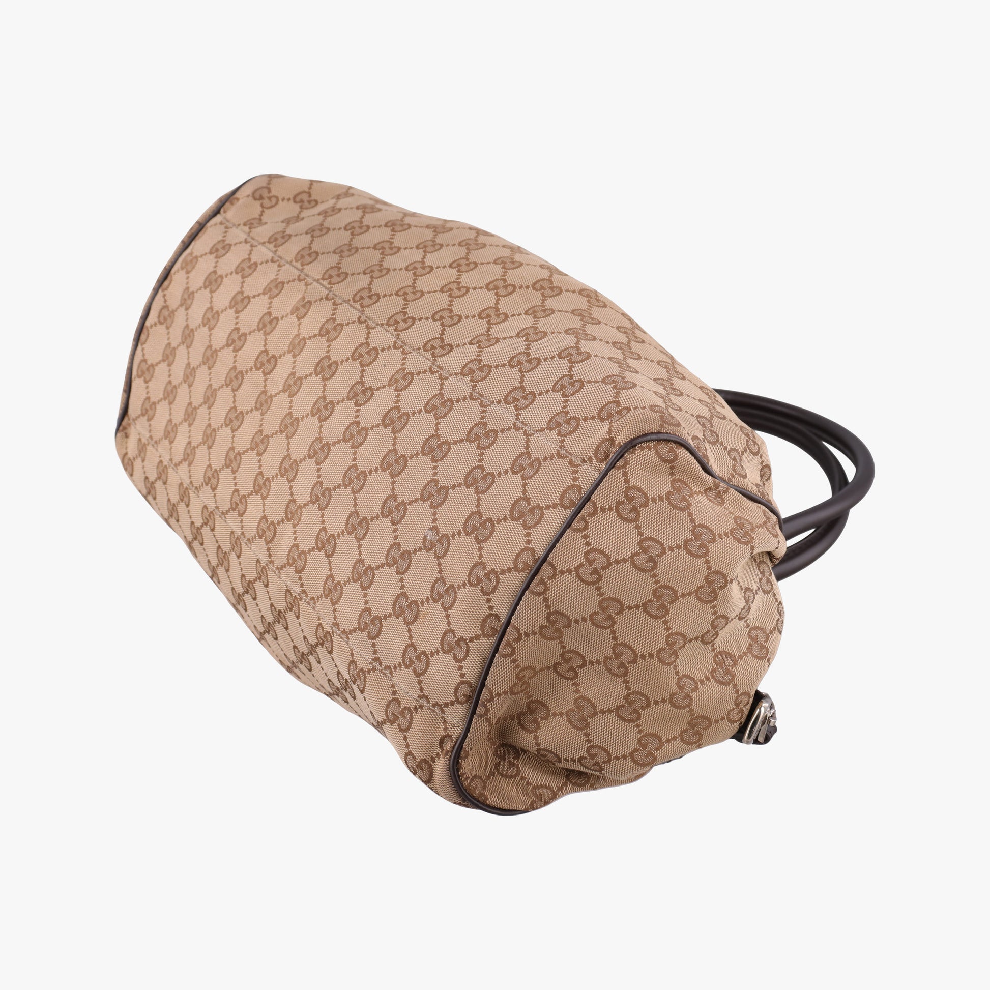 Sukey GUCCISSIMA Beige×Brown canvas 223974 E012774439スーキー ディアマンテ ベージュ×ブラウン キャンバス 223974 E012774439