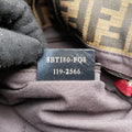 Baguette Zucchino Brown × Red canvas×leather 8BT180 8BT180-FQ8 119-2566マンマバケット ズッキーノ柄 ブラウン × レッド キャンバス×レザー 8BT180 8BT180-FQ8 119-2566