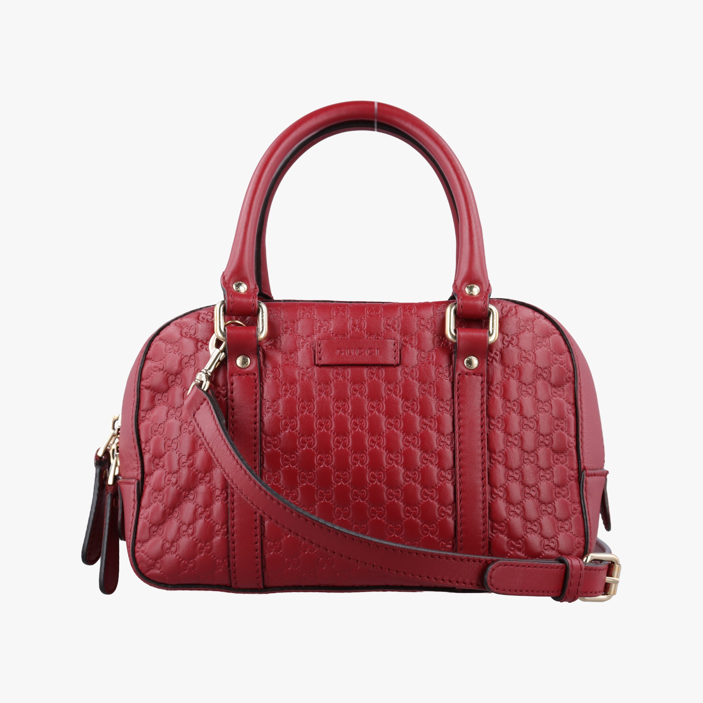 Microguccissima Red Leather 510289 E023878261マイクログッチシマ レッド レザー 510289 E023878261