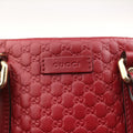 Microguccissima Red Leather 510289 E023878261マイクログッチシマ レッド レザー 510289 E023878261