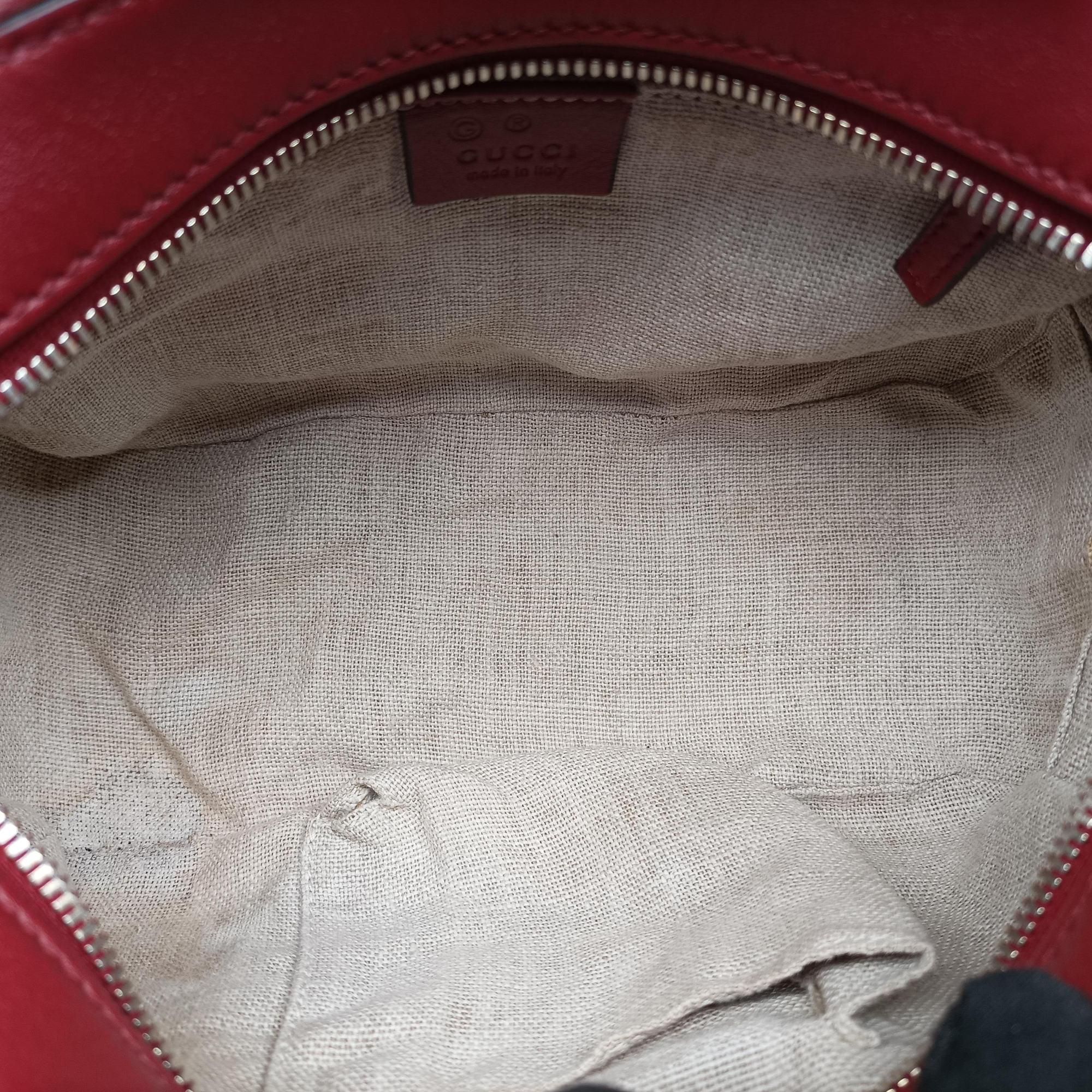 Microguccissima Red Leather 510289 E023878261マイクログッチシマ レッド レザー 510289 E023878261