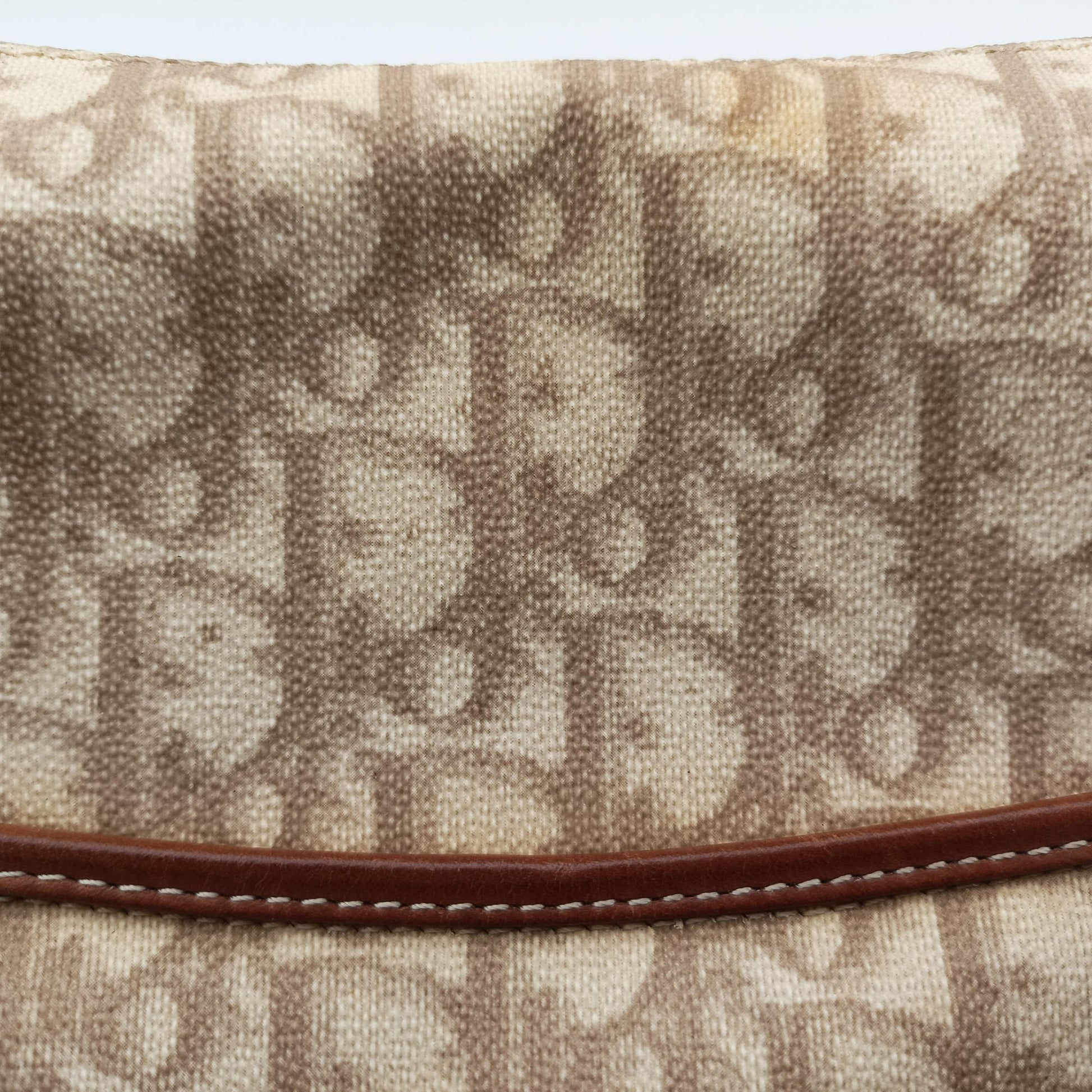 Romantique Trotter Beige x White x Pink PVC Coated Canvas x leather 01-RU-0037ロマンティック トロッター ベージュ×ホワイト×ピンク PVCコーティングキャンバスxレザー 01-RU-0037