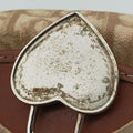 Romantique Trotter Beige x White x Pink PVC Coated Canvas x leather 01-RU-0037ロマンティック トロッター ベージュ×ホワイト×ピンク PVCコーティングキャンバスxレザー 01-RU-0037