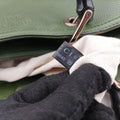 Bamboo Shopper Green Leather 323660 B015978648バンブーショッパー グリーン レザー 323660 B015978648