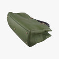 Bamboo Shopper Green Leather 323660 B015978648バンブーショッパー グリーン レザー 323660 B015978648