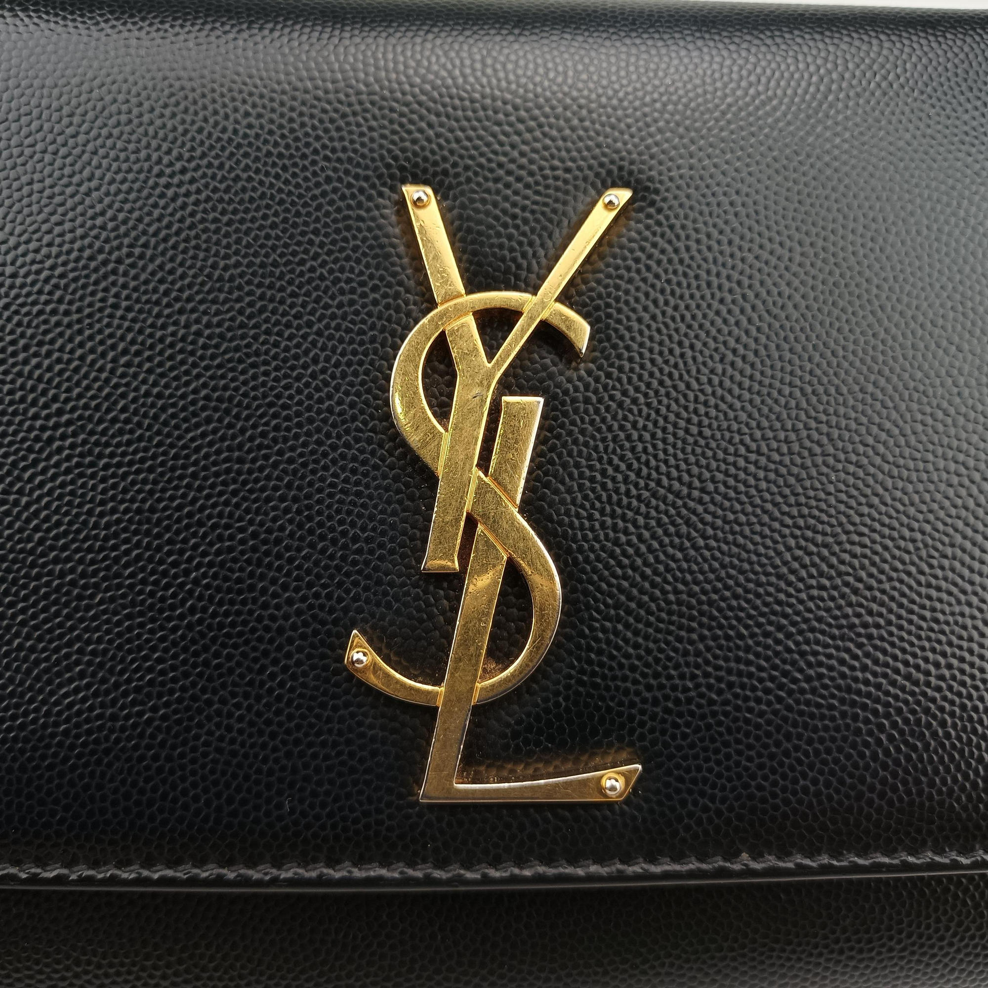 KATE Black Leather 469390 YSL469390.0721ケイト ブラック レザー 469390 YSL469390.0721