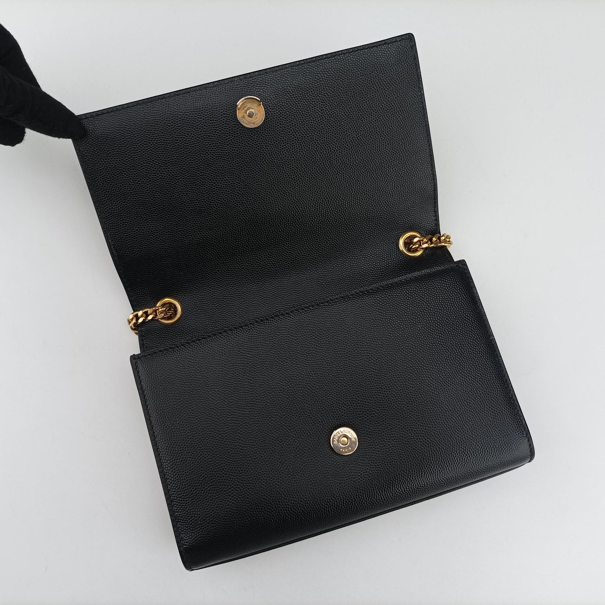 KATE Black Leather 469390 YSL469390.0721ケイト ブラック レザー 469390 YSL469390.0721