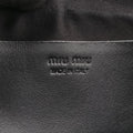 Logo belt Black leather DNP104ロゴベルト ブラック レザー DNP104
