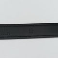 Logo belt Black leather DNP104ロゴベルト ブラック レザー DNP104