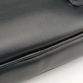 Logo belt Black leather DNP104ロゴベルト ブラック レザー DNP104
