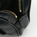 Logo belt Black leather DNP104ロゴベルト ブラック レザー DNP104