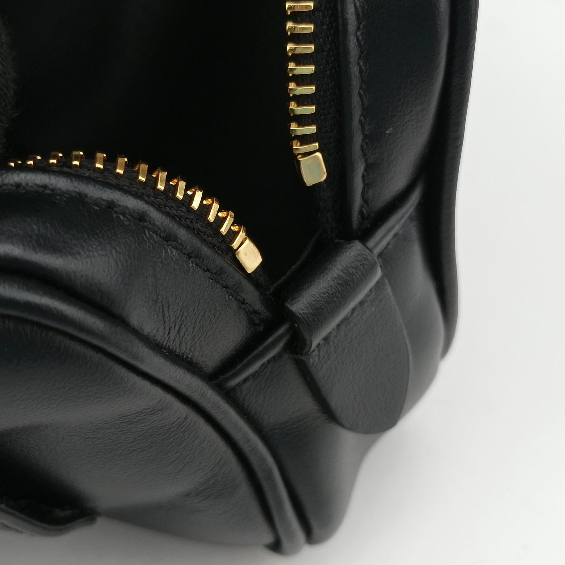 Logo belt Black leather DNP104ロゴベルト ブラック レザー DNP104
