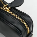 Logo belt Black leather DNP104ロゴベルト ブラック レザー DNP104