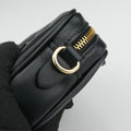 Logo belt Black leather DNP104ロゴベルト ブラック レザー DNP104
