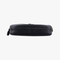 Logo belt Black leather DNP104ロゴベルト ブラック レザー DNP104