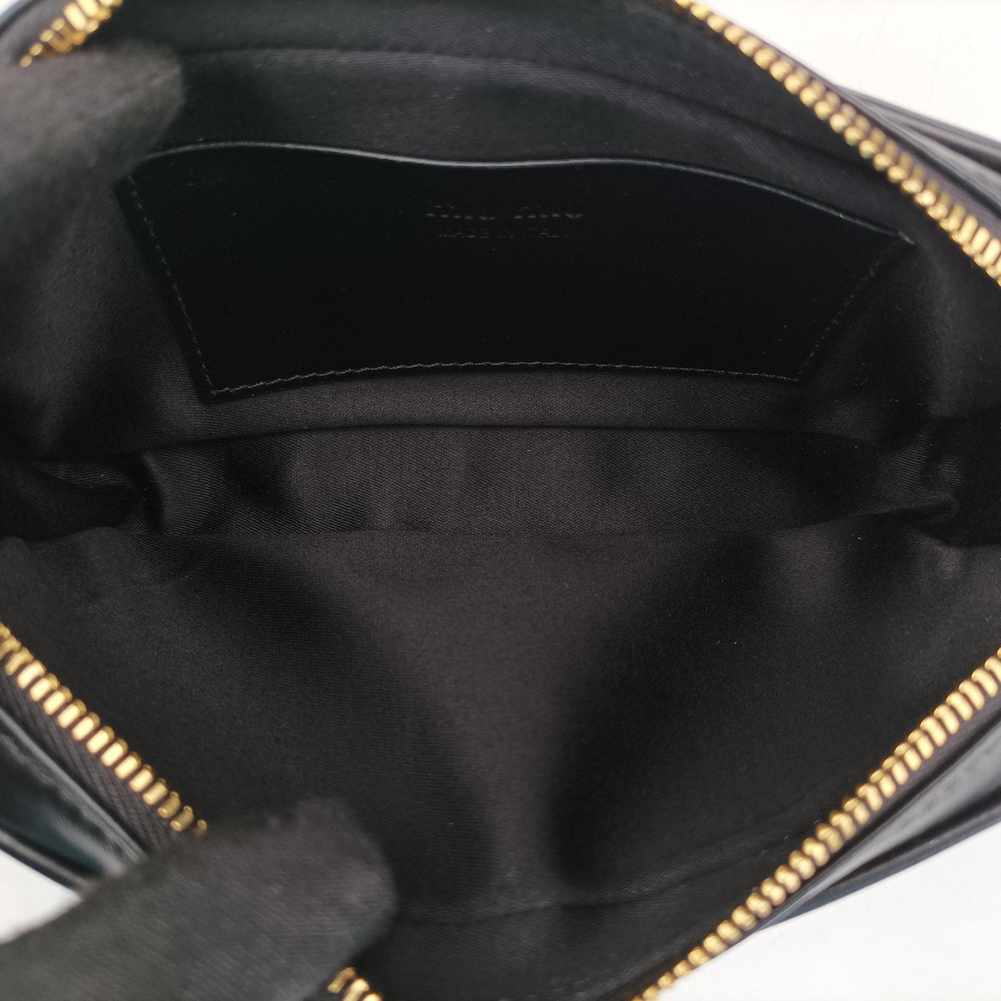 Logo belt Black leather DNP104ロゴベルト ブラック レザー DNP104