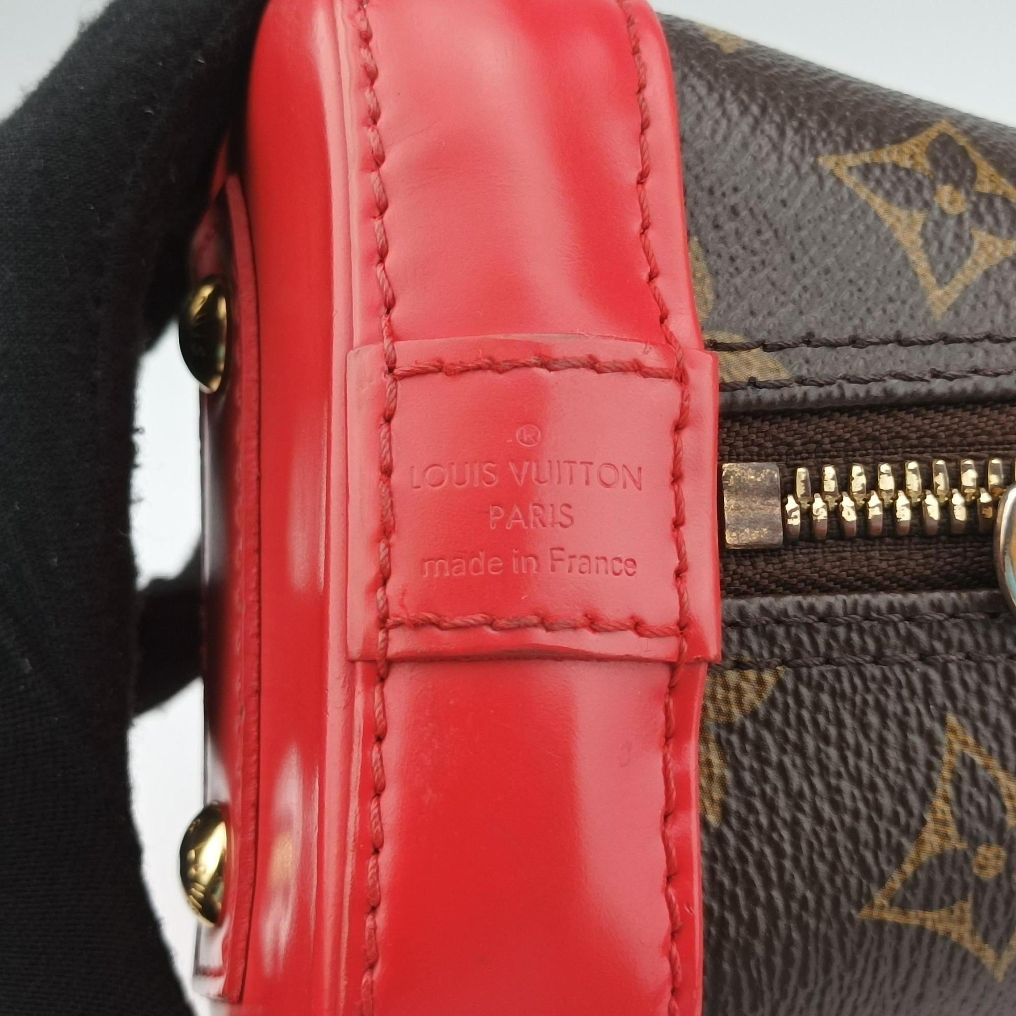 Alma BB　 Brown×Flamingo Monogram Canvas aMonogram Totem M41659 SN2165アルマBB モノグラム/ブラウン×フラミンゴ モノグラムキャンバス×モノグラム トーテム M41659 SN2165