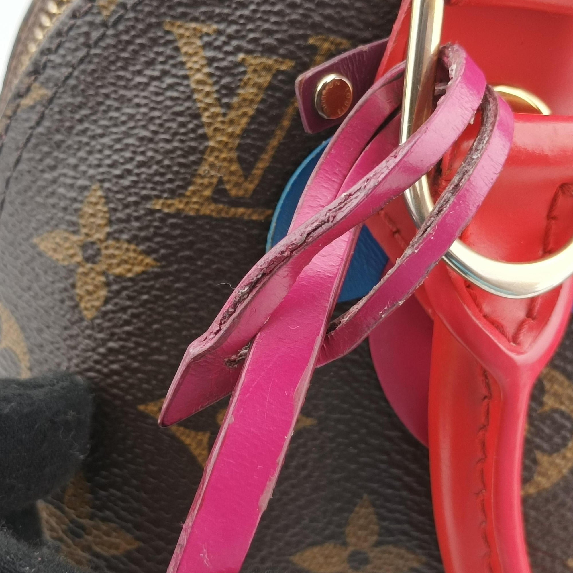 Alma BB　 Brown×Flamingo Monogram Canvas aMonogram Totem M41659 SN2165アルマBB モノグラム/ブラウン×フラミンゴ モノグラムキャンバス×モノグラム トーテム M41659 SN2165