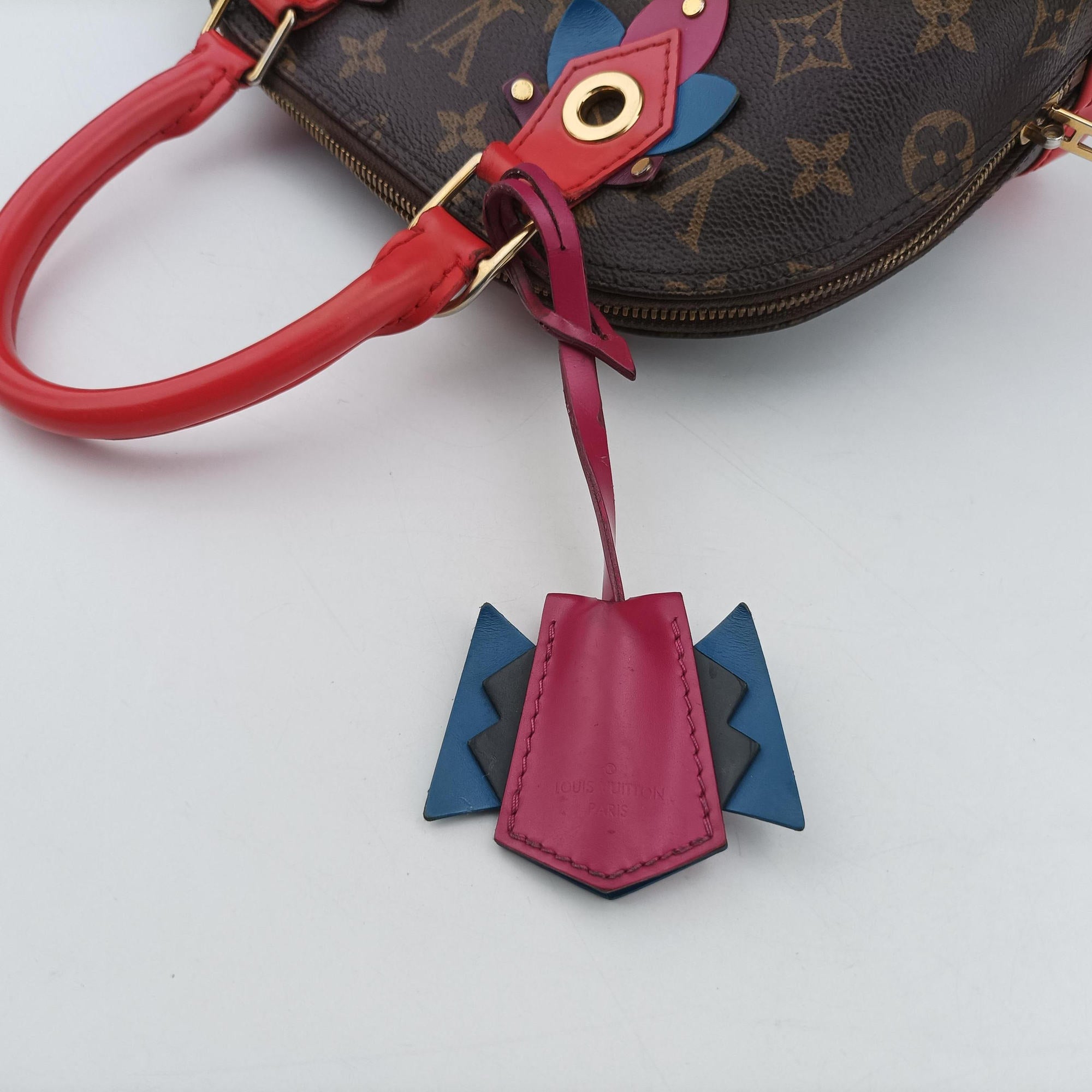 Alma BB　 Brown×Flamingo Monogram Canvas aMonogram Totem M41659 SN2165アルマBB モノグラム/ブラウン×フラミンゴ モノグラムキャンバス×モノグラム トーテム M41659 SN2165