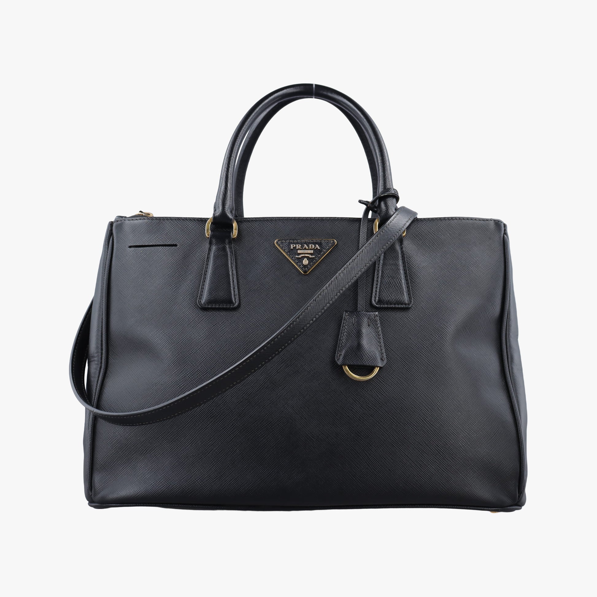 Galleria Black SAFFIANO Leather BN2274 7 R 208ガレリア ブラック サフィアーノレザー BN2274 7 R 208
