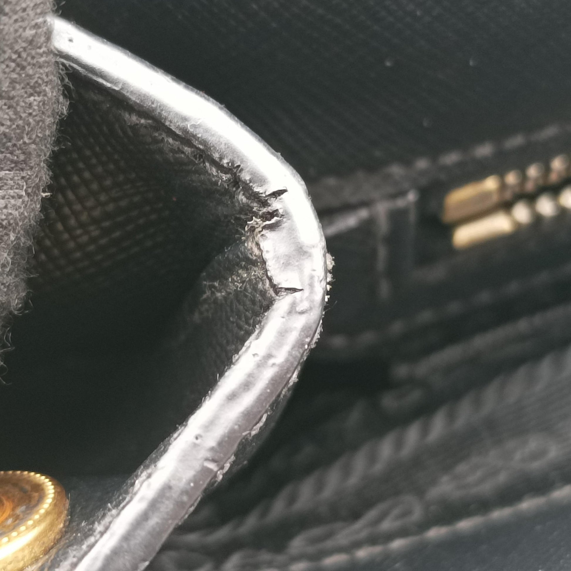 Galleria Black SAFFIANO Leather BN2274 7 R 208ガレリア ブラック サフィアーノレザー BN2274 7 R 208