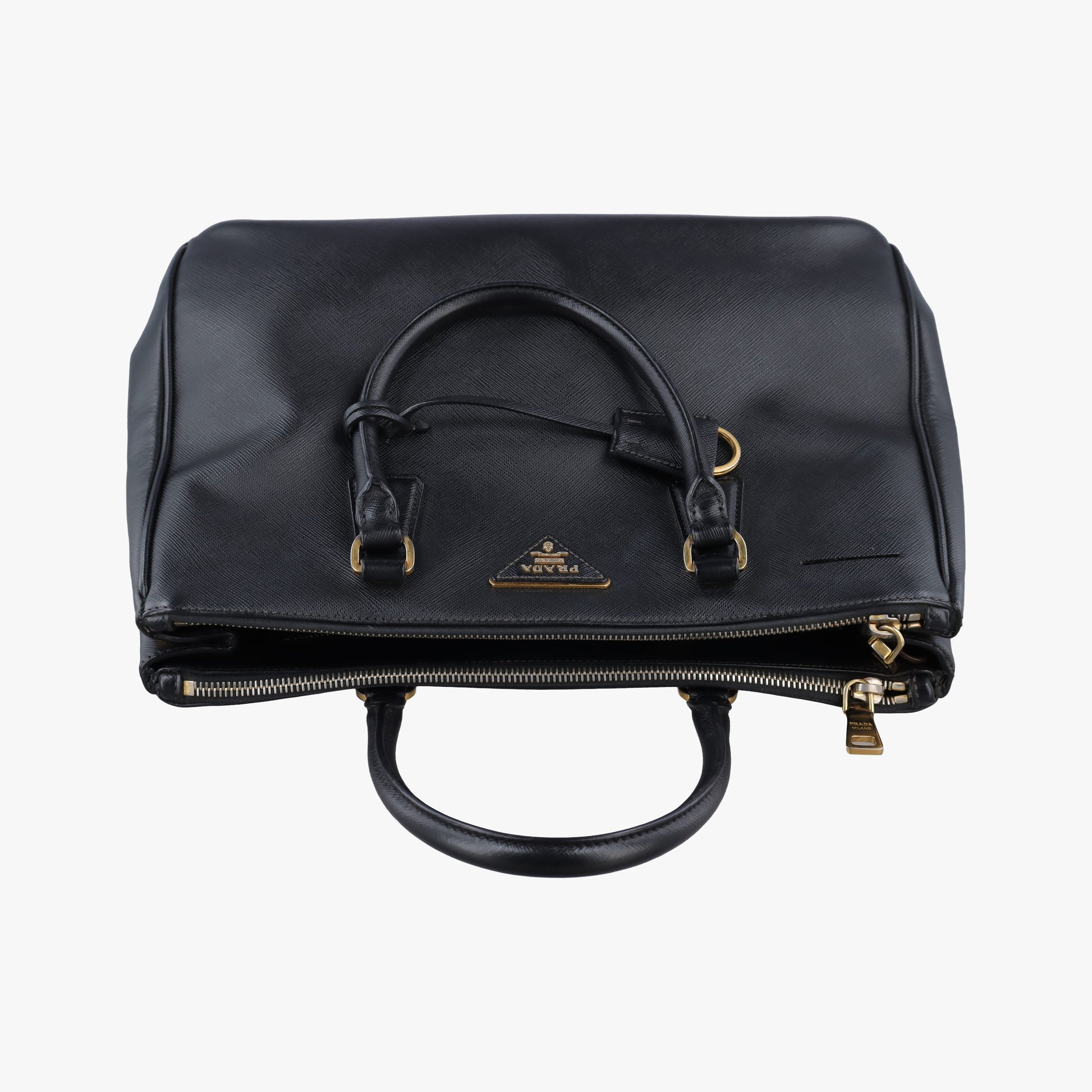 Galleria Black SAFFIANO Leather BN2274 7 R 208ガレリア ブラック サフィアーノレザー BN2274 7 R 208