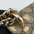 Padlock Beige x Black PVC coated canvas x leather 409487 D031718325パドロック ベージュxブラック PVCコーティングキャンバスxレザー 409487 D031718325