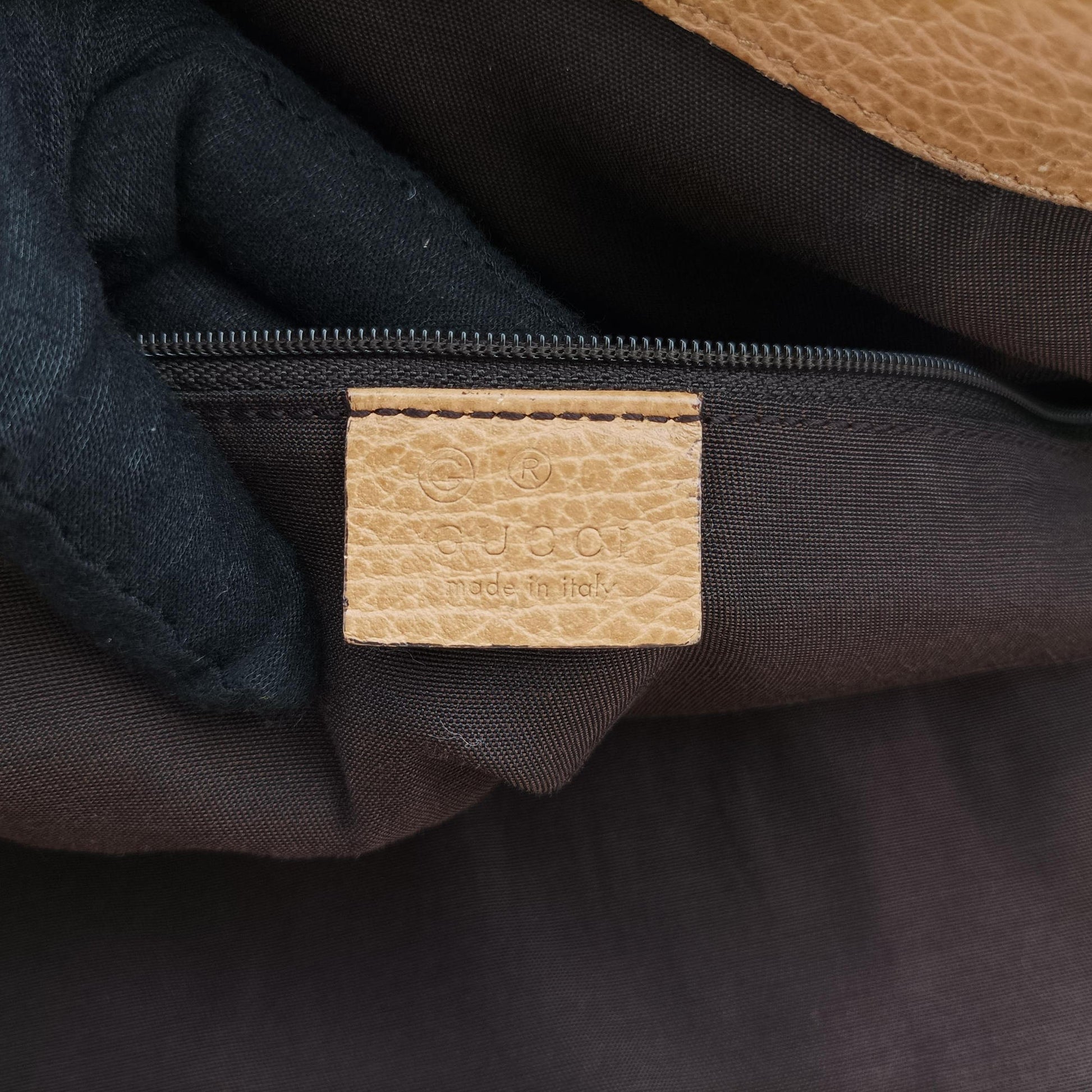 GG Charm Top Handle Camel Leather 339551 E019604223GGチャーム トップ ハンドル キャメル レザー 339551 E019604223