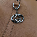 GG Charm Top Handle Camel Leather 339551 E019604223GGチャーム トップ ハンドル キャメル レザー 339551 E019604223