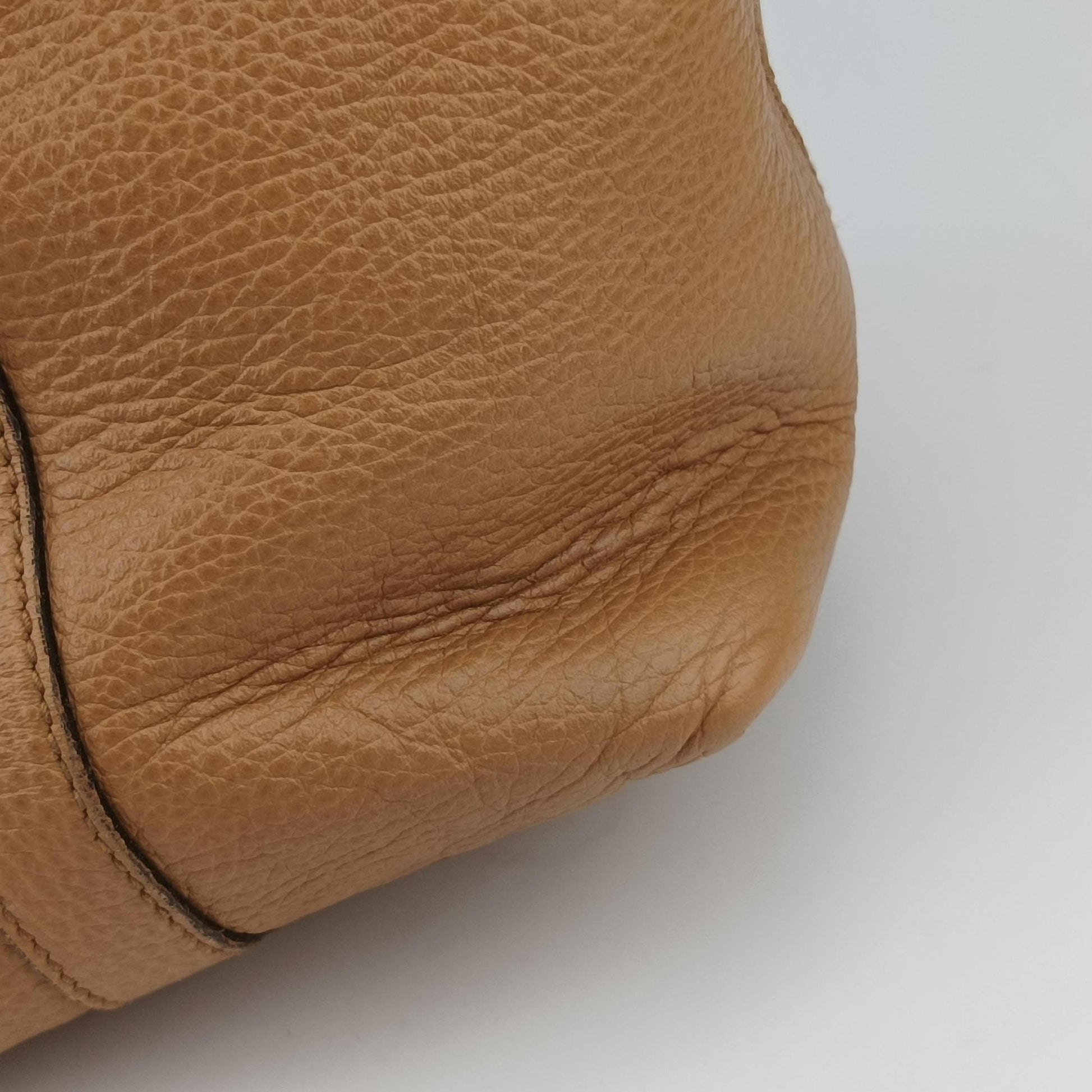 GG Charm Top Handle Camel Leather 339551 E019604223GGチャーム トップ ハンドル キャメル レザー 339551 E019604223