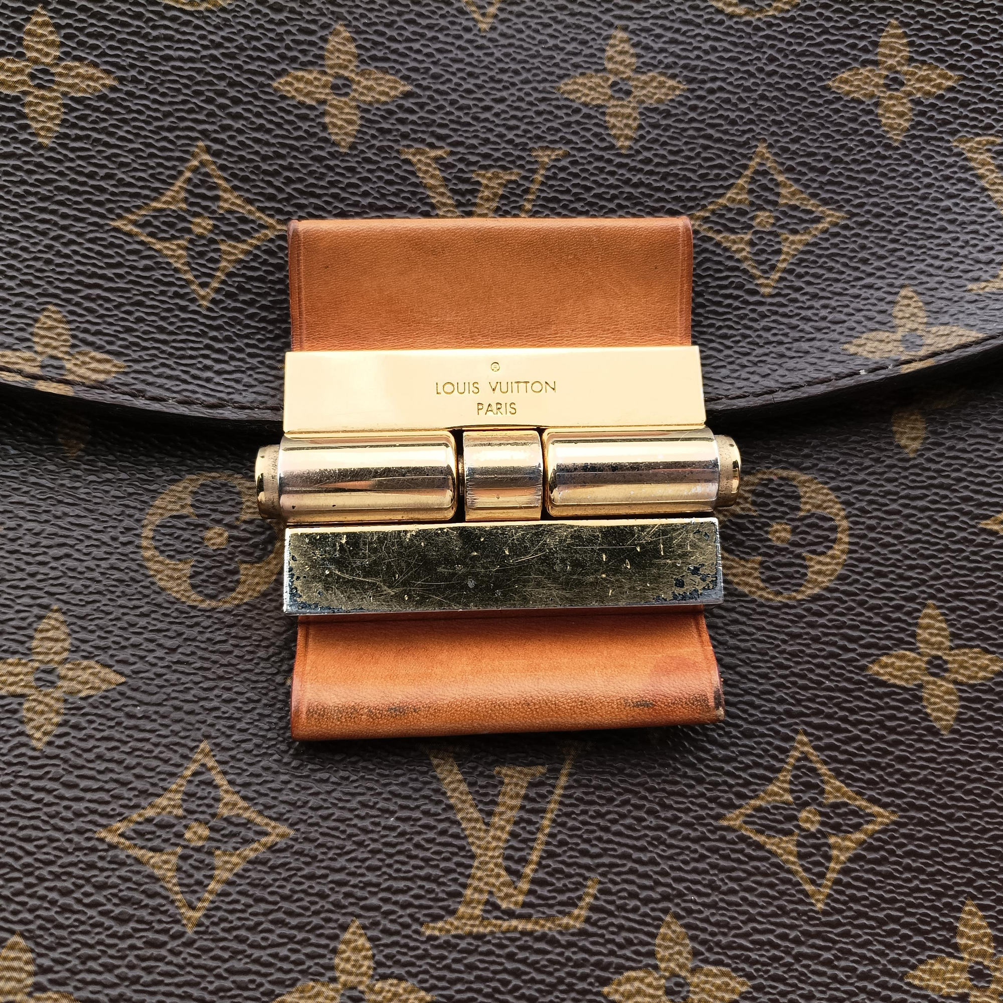 OLYMPE Brown×QUETSCHE Monogram Canvas×calf leather M40926 SP1122オランプ モノグラム/ブラウン×ケッチュ モノグラムキャンバス×カーフレザー M40926 SP1122