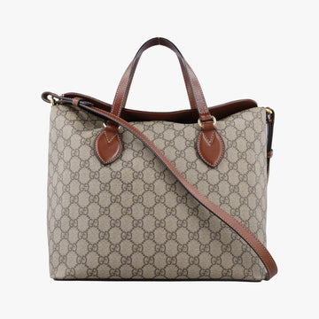 GG Blooms Brown PVC coated canvas 429147 G019926474GGブルームス ブラウン PVCコーティングキャンバス 429147 G019926474