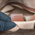 GG Blooms Brown PVC coated canvas 429147 G019926474GGブルームス ブラウン PVCコーティングキャンバス 429147 G019926474