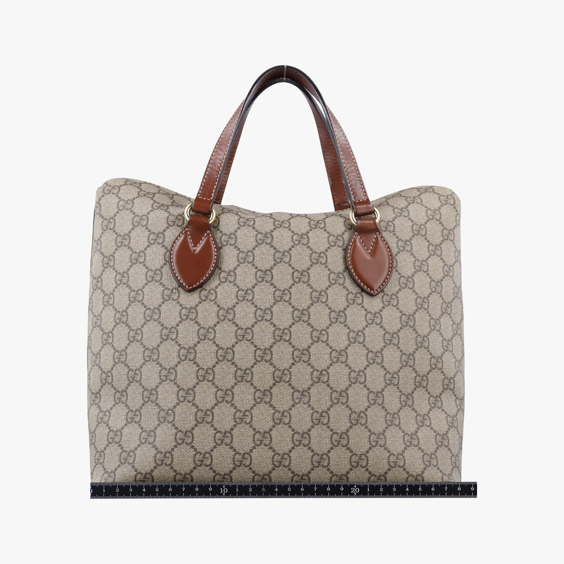 GG Blooms Brown PVC coated canvas 429147 G019926474GGブルームス ブラウン PVCコーティングキャンバス 429147 G019926474